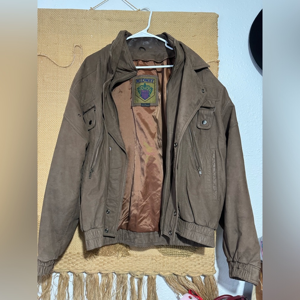 Vintage Midway Leather Jacket